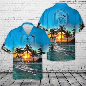 Us Navy Hawaiian Shirt, US Navy USS…
