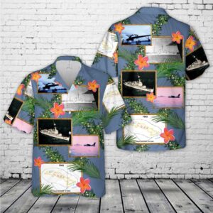 Us Navy Hawaiian Shirt, US Navy USS…