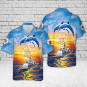 Us Navy Hawaiian Shirt, US Navy USS…