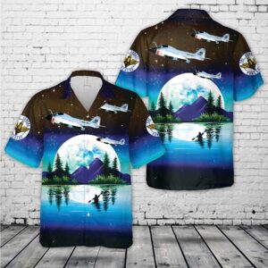 Us Navy Hawaiian Shirt, US Navy VA-75…