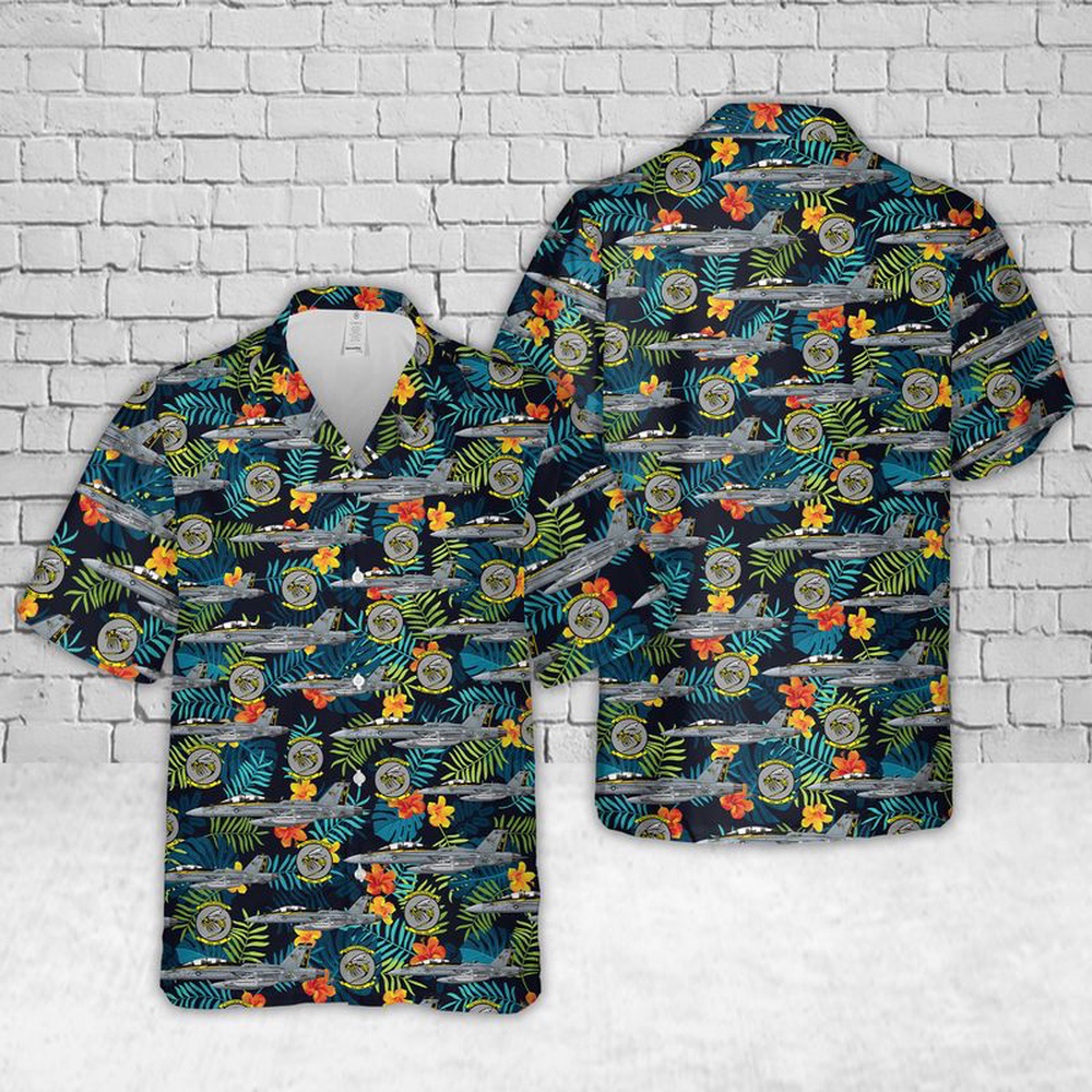 Us Navy Hawaiian Shirt, US Navy VAQ-138 Yellowjackets EA-18G Growler Hawaiian Shirts, Military Aloha Shirt Us Navy Hawaiian Shirt, US Navy VAQ-138 Yellowjackets EA-18G Growler Hawaiian Shirts, Military Aloha Shirt