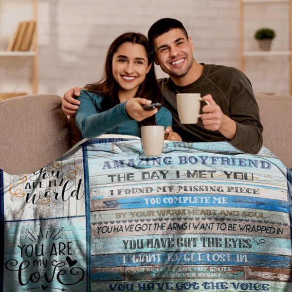 Valentine Blanket, Blanket For Boyfriend, Boyfriend Gifts From Girlfriend, Anniversary Birthday Valentines Gifts For Boyfriend