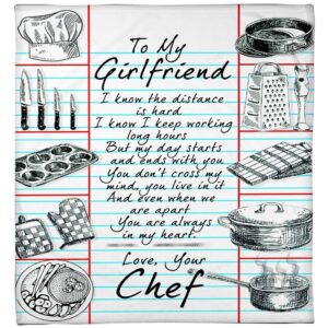 Valentine Blanket Chefs Girlfriend Premium Fleece Blanket Sherpa Blanket Valentine Day Gift 1 dqoa3a.jpg