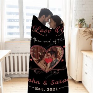 Valentine Blanket Custom Anniversary Blanket For Wife Blanket Couple To My Wife Blanket Gifts For Newlyweds 4 dro7gk.jpg