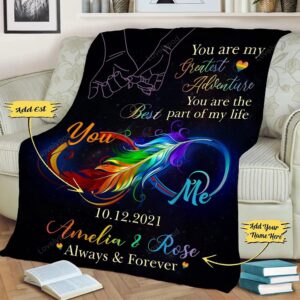 Valentine Blanket Custom Lgbt Blanket Gift For Christmas Birthday Anniversary Valentines Day Gay Lesbian Pride 1 i6nqq4.jpg