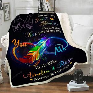 Valentine Blanket Custom Lgbt Blanket Gift For Christmas Birthday Anniversary Valentines Day Gay Lesbian Pride 3 m3c5g7.jpg