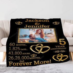 Valentine Blanket Custom Name Anniversary Blanket For Wife Christmas Wedding Anniversary Birthday Valentines Day 3 n5l4y3.jpg