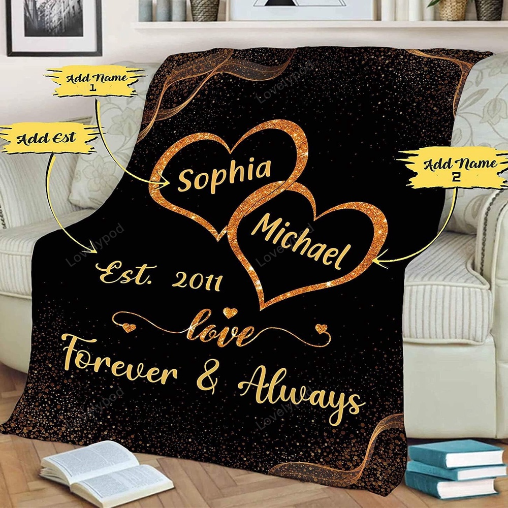 Thanks For Your Being My Life Partner To My Husband Blanket, Personalized  Gift For Husband