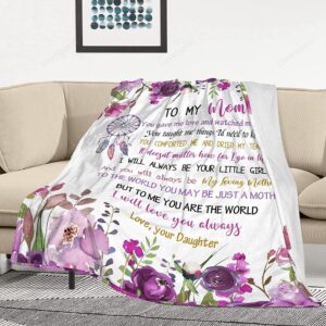 Valentine Blanket Gifts For Mom From Daughter Blanket Mothers Day Birthday Gifts For Mom 4 sqv6tw.jpg