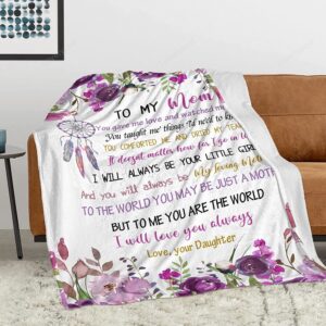 Valentine Blanket Gifts For Mom From Daughter Blanket Mothers Day Birthday Gifts For Mom 5 orcgxu.jpg