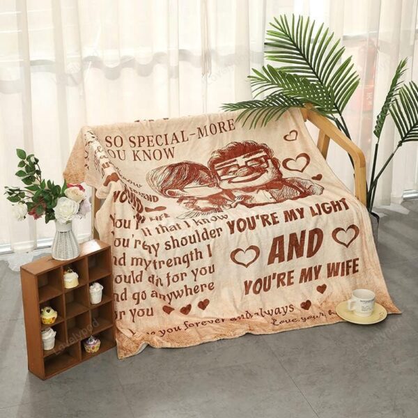 Valentine Blanket, Gifts For Wife Blanket From Husband, I Love You Wedding Anniversary Birthday