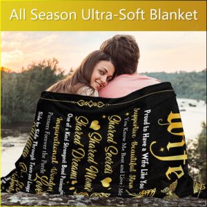 Valentine Blanket Gifts For Wife Blanket From Husband To My Wife Blanket Mother Day Valentines For Wife 2 nxjsgb.jpg