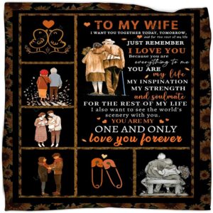 Valentine Blanket, Gifts For Wife From Husband,…