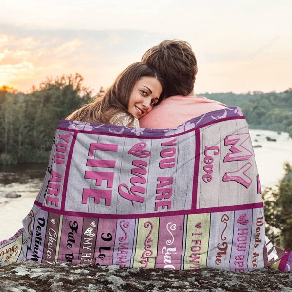 Valentine Blanket, Girlfriend Gifts From Boyfriend, Girlfriend Blanket, Birthday Gifts For Girlfriend