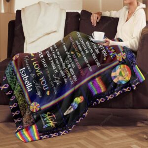 Valentine Blanket Personalized Name Rainbow Flag My Only Love Blanket Gay Lesbian Lgbt Pride Presents 3 jpg7ay.jpg