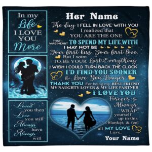 Valentine Blanket Personalized To My Girlfriend Blanket Gifts From Boyfriend Love You Then Love Still Always Have 1 svnrnk.jpg