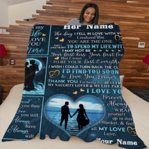 Valentine Blanket Personalized To My Girlfriend Blanket Gifts From Boyfriend Love You Then Love Still Always Have 3 hp5u7i.jpg