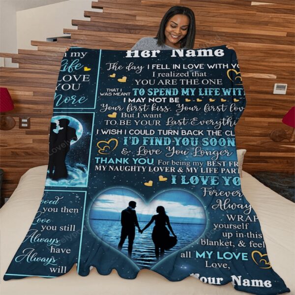 Valentine Blanket, Personalized To My Girlfriend Blanket, Gifts From Boyfriend Love You Then Love Still Always Have