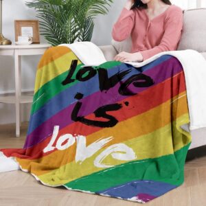 Valentine Blanket Pride Rainbow Blanket Love Is Love Lgbt Soft Fleece Throw Blankets Lightweight Pride Blanket 2 iivrdq.jpg