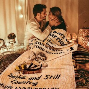 Valentine Blanket Romantic Marry 20Th Anniversary Fleece Throw Blankets Gift 4 rzronn.jpg