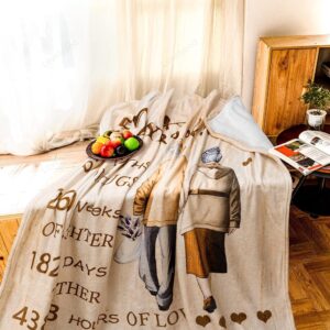 Valentine Blanket Romantic Marry 50Th Anniversary Fleece Throw Blankets Gift 4 uvl91c.jpg