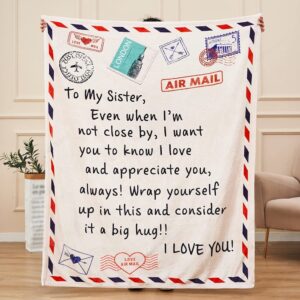 Valentine Blanket, Sister Blanket Sister Gifts From…