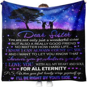 Valentine Blanket Sisters Gifts From Sister Mothers Day Birthday Gifts For Sister Throw Blanket 1 nsj7ch.jpg