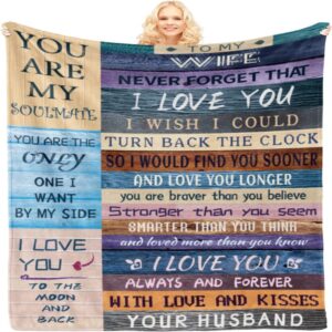 Valentine Blanket, Throw Blanket Gifts For Wife,…