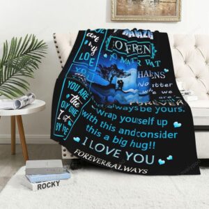 Valentine Blanket To My Amazing Blanket For Boyfriend Birthday Gifts For Boyfriend 4 vcrd0l.jpg