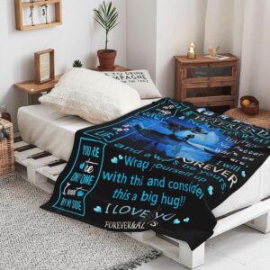 Valentine Blanket To My Amazing Blanket For Boyfriend Birthday Gifts For Boyfriend Valentines Day Gifts 4 tghoin.jpg