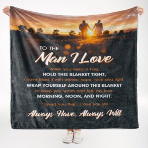 Valentine Blanket, To My Boyfriend I Love…