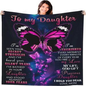 Valentine Blanket To My Daughter Blanket Gifts For Daughter From Mom Daughter Gifts For Valentines Day 1 htilni.jpg