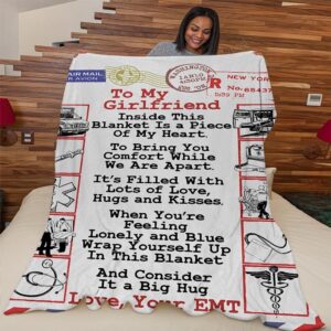 Valentine Blanket To My Girlfriend Blanket Emts Girlfriend Premium Fleece Blanket Sherpa Blanket 3 e0uz2l.jpg