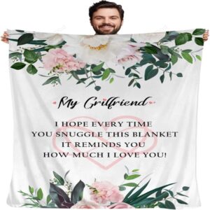 Valentine Blanket To My Girlfriend Blanket Girlfriend Birthday Gifts I Love You Gifts For Her Romantic Valentines Gift 1 t84lut.jpg