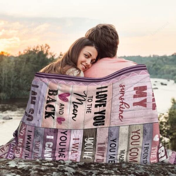 Valentine Blanket, To My Girlfriend Gifts Blanket, I Love You Throw Blankets, Blanket To My Girlfriend, Anniversary Valentines