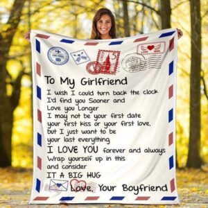 Valentine Blanket, To My Girlfriend I Wish…