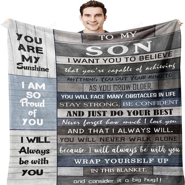 Valentine Blanket, To My Husband Blanket, Fathers Day Anniversary Valentines Gifts For Husband