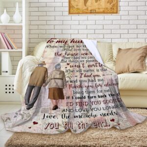 Valentine Blanket To My Husband Blanket Gifts Romantic Anniversary Valentines 2 bkgpke.jpg