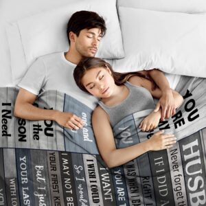 Valentine Blanket To My Husband Blanket Husband Birthday Gift Fathers Day Anniversary Valentines Gifts For Husband 2 rqtqdu.jpg