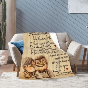 Valentine Blanket To My Wife Blanket From Husband Blanket Christmas Valentines Birthday Wedding For Wife 4 hmltci.jpg