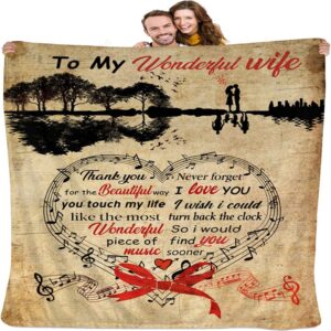 Valentine Blanket To My Wife Blanket From Husband Never Forget I Love You Birthday Valentine Day Gifts For Wife 1 u6gmtc.jpg