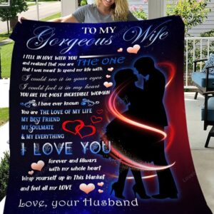 Valentine Blanket To My Wife Blanket Special Gift For Your Wife Fleece Blanket Quilt Blanket Valentine Gift 1 crh6kt.jpg