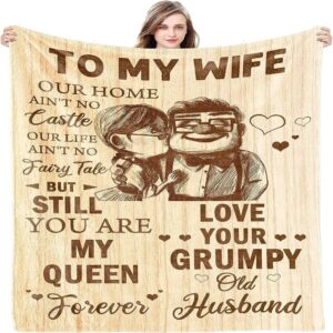 Valentine Blanket, To My Wife Blanket Wedding…