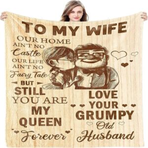 Valentine Blanket To My Wife Blanket Wedding Anniversary Romantic Gifts For Wife Birthday Christmas Valentines 1 gbodsw.jpg