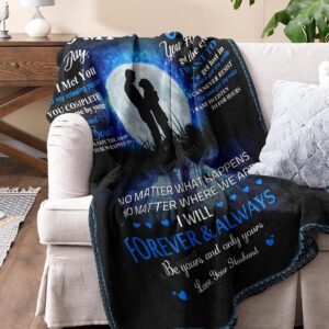 Valentine Blanket To My Wife The Day I Met You Throw Blanket Anniversary Birthday Christmas Valentines Mothers Day Blankets 2 xkilxi.jpg