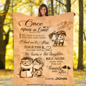 Valentine Blanket Valentines Day Gift For Wife Gift For His Her Customized Blanket For Couples Gift For Anniversary Wedding 1 skjybo.jpg