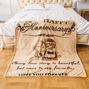 Valentine Blanket Wedding Anniversary For Her Him Gifts Personalized Throw Blanket Gift 4 c91xhz.jpg