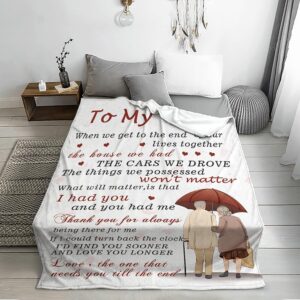 Valentine Blanket Wife Blanket From Husband Birthday Anniversary Valentines Gifts For Wife Her To My Wife Blanket 2 end0gk.jpg