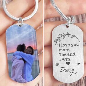 Valentine Keychain, I Love You More The…