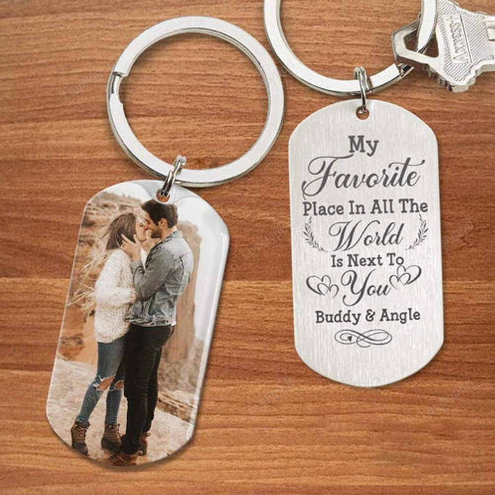 Valentine Keychain, My Favorite Place Is Next To You Couple Keychain, Valentine Day Gift For Him Valentine Keychain, My Favorite Place Is Next To You Couple Keychain, Valentine Day Gift For Him